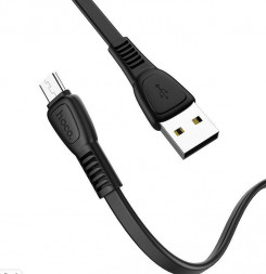Дата-кабель microUSB HOCO (6931474711670) X40 USB (m)-microUSB (m) 1.0м - черный
