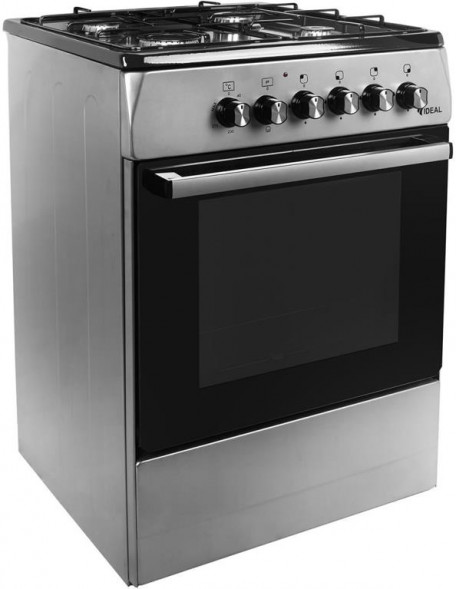 Газовая плита IDEAL G 110 серый Econom ГК