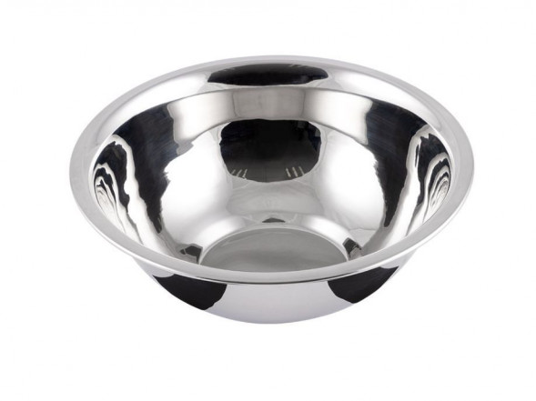 Миска MALLONY Миска Bowl-Roll-19, объем 1200 мл, из нерж стали, зеркальная полировка, диа 19,5 см (103827)