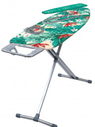 Гладильная доска NIKA 10+ (H10+/2 с тропическими листьями)