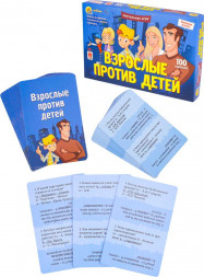 Игрушка РЫЖИЙ КОТ ВИКТОРИНА. 100 карточек. ВИКТОРИНА СИЛЬНЫХ. ВЗРОСЛЫЕ ПРОТИВ ДЕТЕЙ (Арт. ИН-6389)