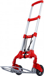 MATRIX Тележка хозяйственная, складная, 2 колесная, алюминиевая, грузоподъемность 80 кг 98206