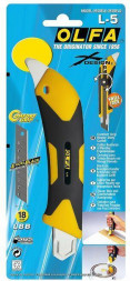 Нож OLFA 18 мм, трещоточный нож (OL-L-5)