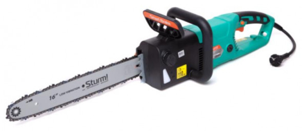 Пила электрическа STURM CC2616SL Пила электрическая цепная 2.6кВт, прод двиг, пл. пуск, SDS, шина 16 (405 мм)