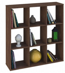 Стеллаж POLINI Стеллаж Polini Home Smart Кубический 9 секции, винтаж (1кор)