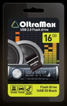 USB флэш-накопитель OLTRAMAX 16GB 50 черный
