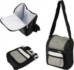 Термосумка ECOS Термосумка PC2209, 4л, р-р: 19x12x22,5см, цвет: серый 104571