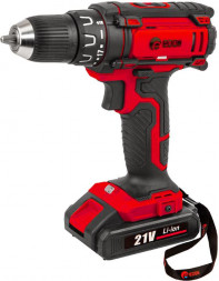 Дрель-шуруповёрт EDON AD-21A черный/красный 16043