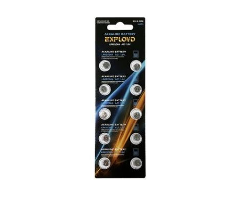 Элементы питания EXPLOYD EX-B-1108 G1-LR60-LR621-10BL