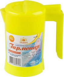 Чайник электрический SHAMS SH-002 желтый (105479)