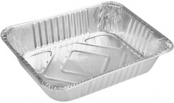 Форма для выпечки MALLONY Форма для выпечки, LAMINA, размер: 32,5*26*6,5 см, из алюм фольги, прямоугольная, однораз (108937)