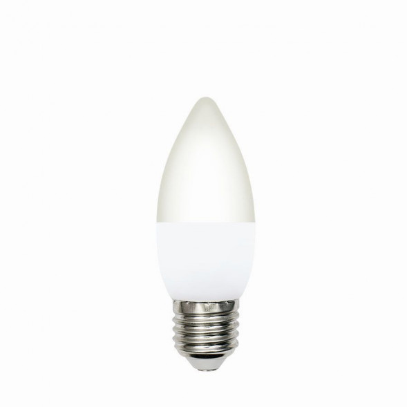 ЭЛЕКТРИКА VOLPE LED-C37-6W/3000K/E27/FR/SLS
