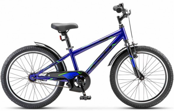 Велосипед STELS Pilot-200 VC 20&quot; Z010 (м), LU101682*LU098519 * 11&quot; Синий 2024