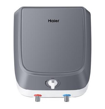 Водонагреватель накопительный электрический HAIER ES10V-Q1(R) над мойкой
