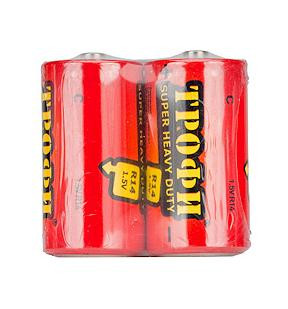 Элементы питания ТРОФИ R14 (24)