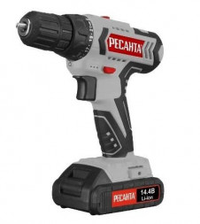 Дрель аккумуляторная шуруповёрт РЕСАНТА ДА-14-2ЛК