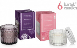 Свеча BARTEK ароматизированная в стакане - Роскошный букет 150гр (Luxury Bouquet)