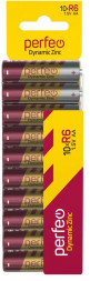 Батарейки PERFEO (PF R6/10SH CARD) R6/10SH CARD Dynamic Zinc