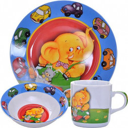 Набор детской посуды LORAINE 24021