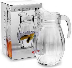 Кувшин "Данс" 43374 (1,6л) в подар. коробке 1/6шт. PASABAHCE 43374B