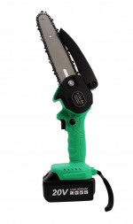 Пила цепная аккумуляторная ZITREK GreenSaw 20 Extra power (20В, 3Ач Li-ion аккум. 1шт, 1,5Ач Li-ion аккум. 1шт, ЗУ) 082-1851