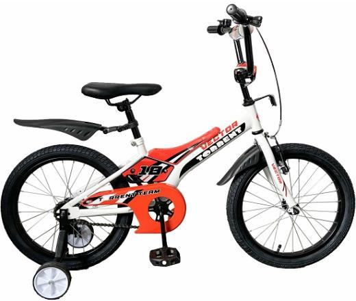 Велосипед TORRENT Vector 18 (1 скорость, добавочные колеса, рама сталь, колеса 18 ) 4000307