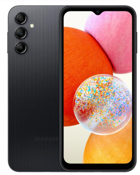 Смартфон SAMSUNG Galaxy A14 SM-A145F 4/64Gb Black (SM-A145FZKUSKZ)