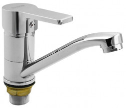 Смеситель для кухни BIANCO 385014s Смеситель кухонный нос 15 см шаровый