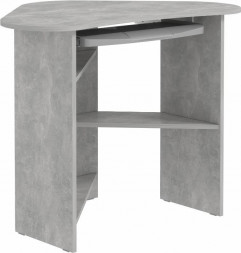 Компьютерный стол BONMEBEL Компьютерный стол КС - 800 (угловой) (полка под клавиатуру заказываются отдельно) ателье светлый (1 пак.)