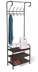 Вешалка SHEFFILTON M-306 черный муар/венге