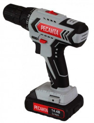 Дрель аккумуляторная шуруповёрт РЕСАНТА ДА-14-2Л