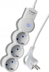 Удлинитель КОСМОС YKsm5m-3g-Z-V10A-W Белый/серый