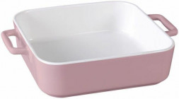 Форма APPETITE YB00033S-PN Twist керам квадр 33х27х6,5см розовый