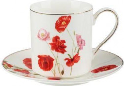 Набор чайный MILLIMI Маки Набор чайный 4 пр., 240мл, 14,5см, фарфор 802-211 802-211