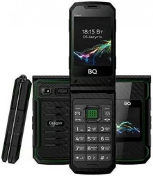 Телефон мобильный BQ 2822 Dragon Black/Green