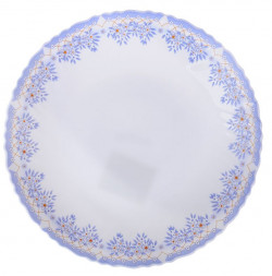 Тарелка MILLIMI Аполлон2 Тарелка подстановочная опаловое стекло 24см, 218 818-377