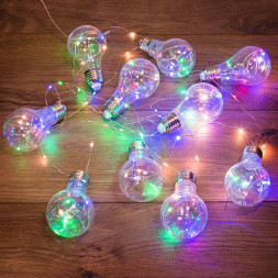 Гирлянда NEON-NIGHT (303-079) ГИРЛЯНДА РЕТРО-ЛАМПЫ , 3 М, МУЛЬТИ