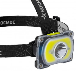 Фонарь налобный КОСМОС KOC507Lit Черный
