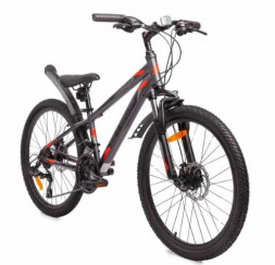 Велосипед STELS Navigator-400 MD 24&quot; F010 (м), EP-00005985*X0000001379* 12&quot; Серый/Красный 2023