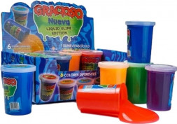 Игрушка NO NAME Слайм с посыпкой(7,7см; 175г/шт)в шоу-боксе, цв.микс, кратно 12 (Арт. ИСМ-5010)