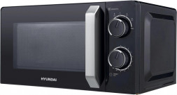 Микроволновая печь HYUNDAI HYM-M2052 20л. 700Вт черный/серебристый