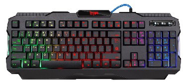 Геймерская клавиатура DEFENDER (45010) Legion GK-010DL RU,RGB подсветка,19 Anti-Ghost