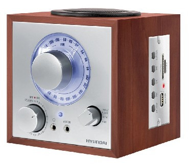Радиоприемник HYUNDAI H-SRS200 вишня