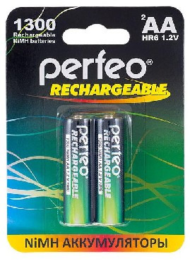 Аккумулятор PERFEO (PF-4160) AA1300MAH-2BL