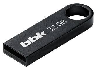 USB флеш накопитель BBK 032G-SHTL черный, 32Гб, USB2.0, SHUTTLE серия