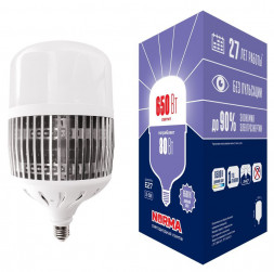 Мощные лампы M80 VOLPE (UL-00006796) LED-M80-80W/6500K/E27/FR/NR