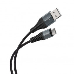 Дата-кабель Type-C HOCO (6931474710567) X38 USB (m) - Type-C (m) 1.0m - черный