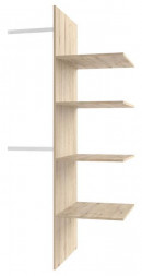 Комплект полок АНРЭКС OSKAR Комплект полок 2DG цвет дуб Санремо