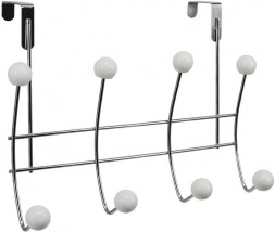 ROSENBERG R-355060 Вешалка на дверь, 8 крючков ROSENBERG R-355060 Вешалка на дверь, 8 крючков