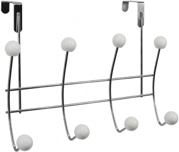 ROSENBERG R-355060 Вешалка на дверь, 8 крючков ROSENBERG R-355060 Вешалка на дверь, 8 крючков